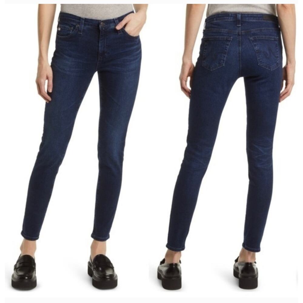 AG The Legging Super Skinny Ankle Jeans Dark Wash 28 NWOT - Picture 1 of 7